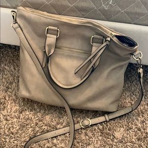 Grey handbag